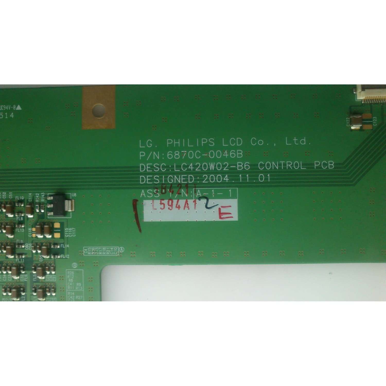 MAIN FUENTE PARA TV TOSHIBA / NUMERO DE PARTE 9011-31003C / TP.MS3553.PB962 / CVTE9011ARA0-006116 / P720102C-F / PANEL K320WD86 / DISPLAY ST3151A05-8 VER.2.A / MODELO 32L310U20 - Imagen 2